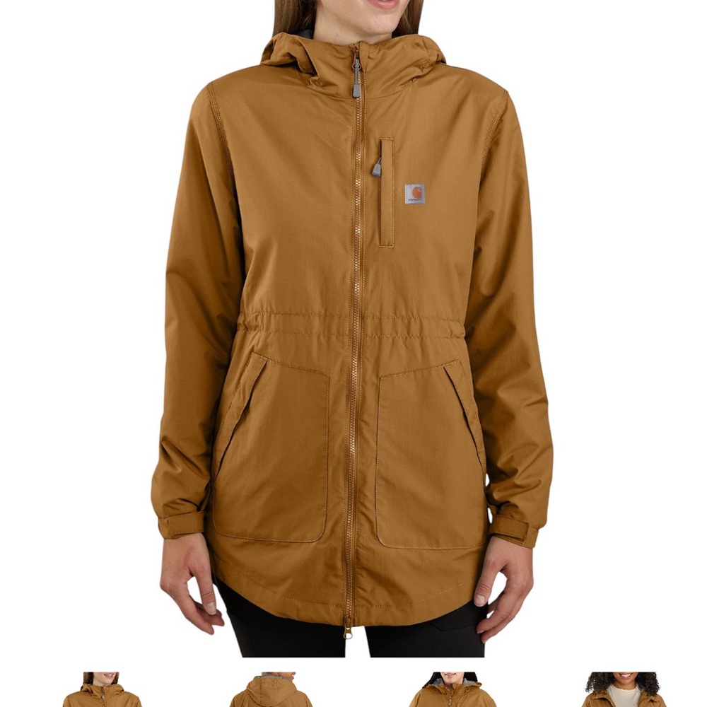 Carhartt Women's Brown Rain Jacket